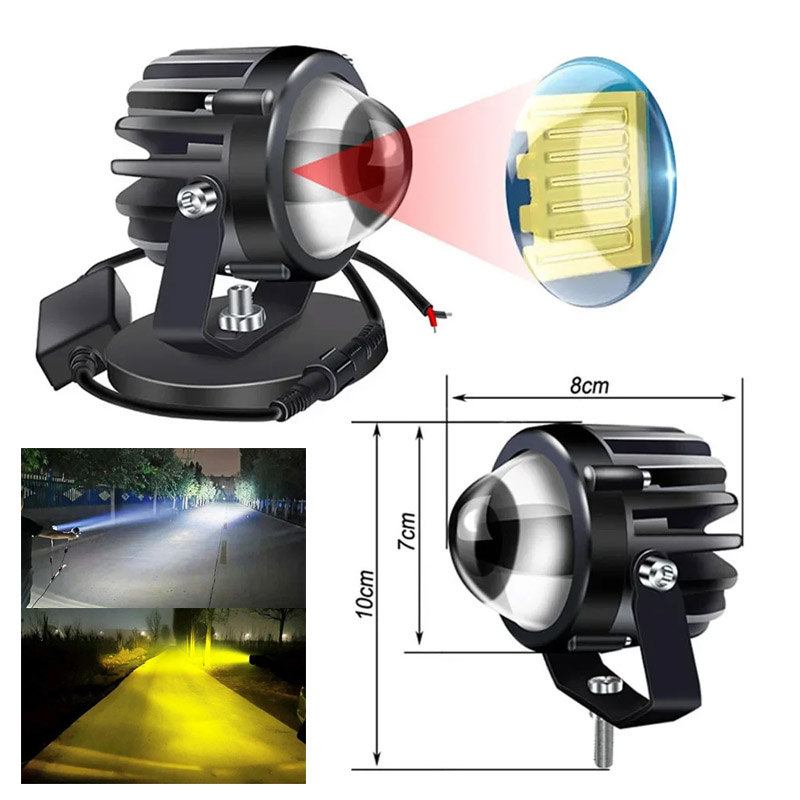 Motorcycle Led Lamp Headlight  - Headlight Aiming Tool のレビューと価格