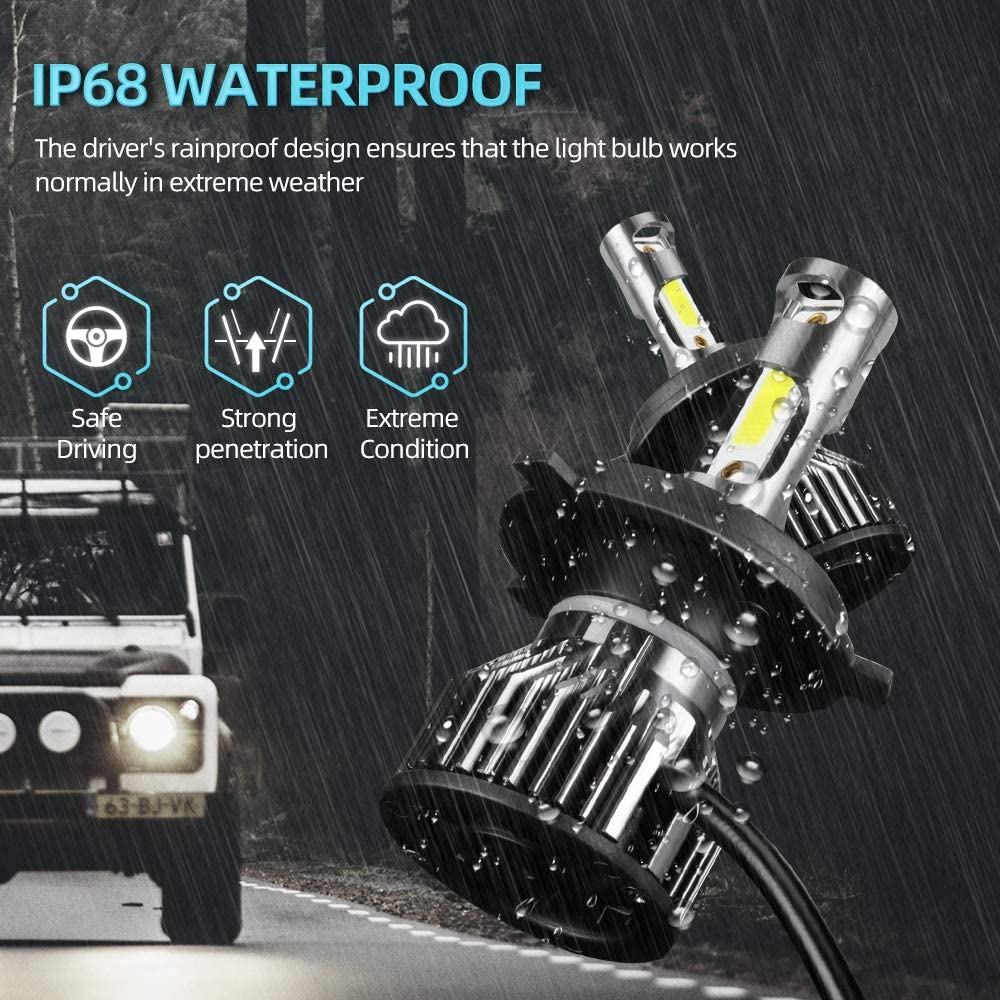 240W 40000LM LED Headlight 600 - Headlight Aiming Tool のレビューと価格
