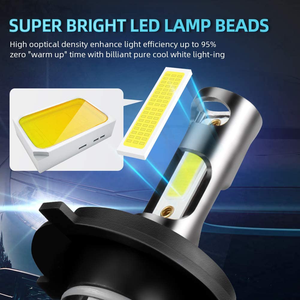 240W 40000LM LED Headlight 600 - Headlight Aiming Tool のレビューと価格