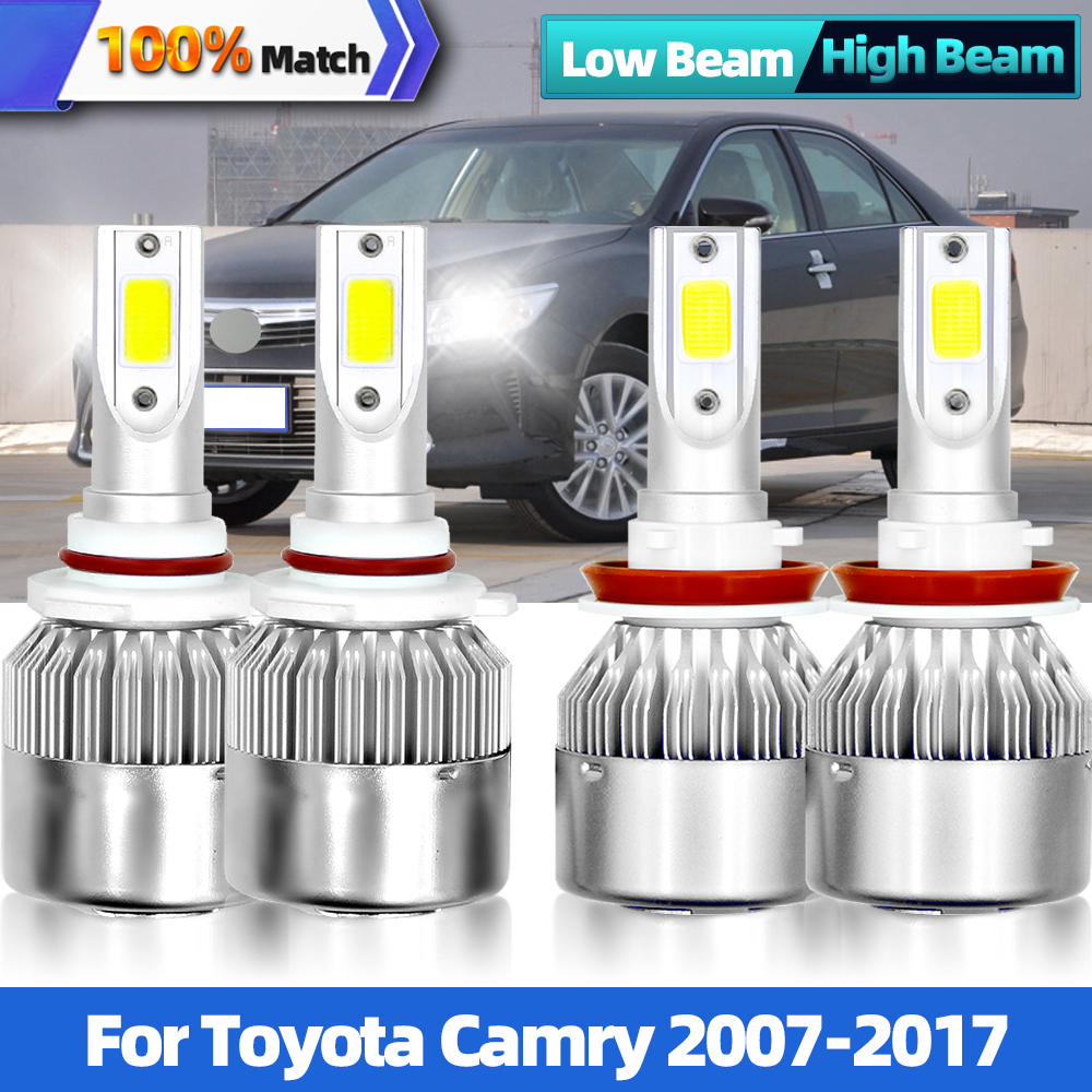 LED Car Headlight Bulbs 9005 H - Headlight Aiming Tool のレビューと価格