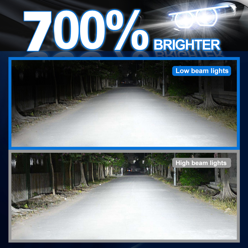 6Pcs 30000LM Canbus Car LED He - Headlight Aiming Tool のレビューと価格