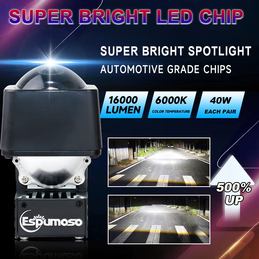1.5 Inch Bi Led Laser Headligh - Headlight Aiming Tool のレビューと価格